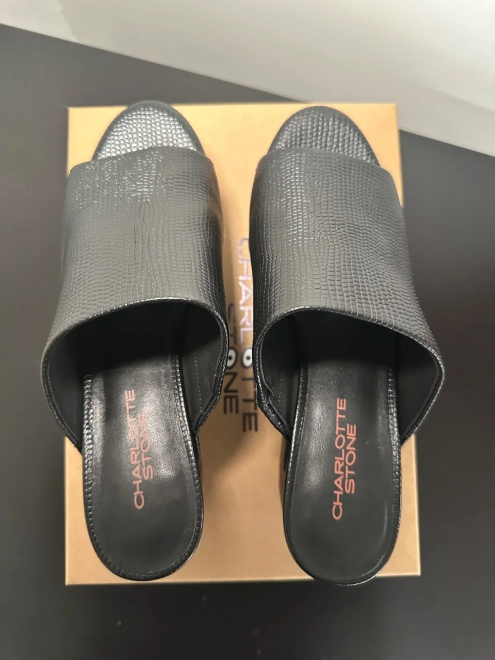 Charlotte Stone Ellery Platform - Size 8